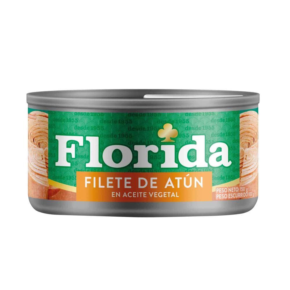 Filete de Atún FLORIDA en Aceite Girasol Lata 170g