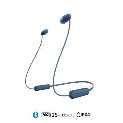 Sony Audífonos Bluetooth in Ear WI-C100 Azul